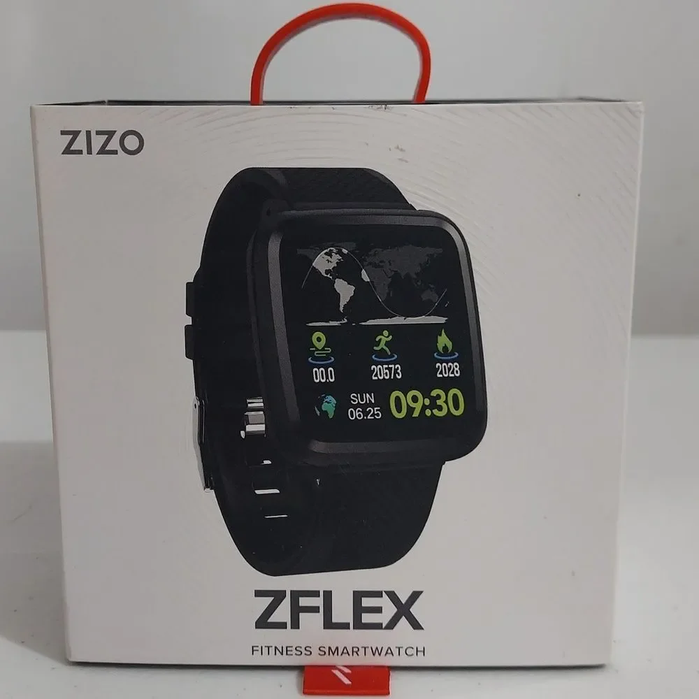 Zflex fitness smartwatch watch (black) new in box